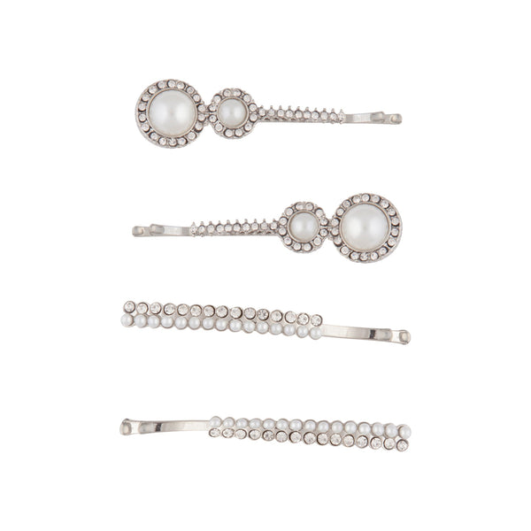 Pearly Hair Pin 4 Pack