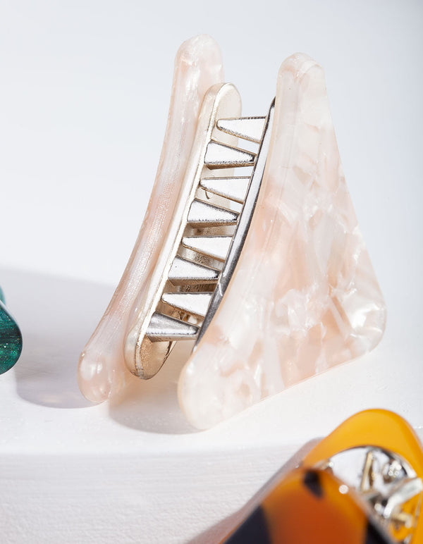 Acrylic Multi Mini Claw Clip Pack