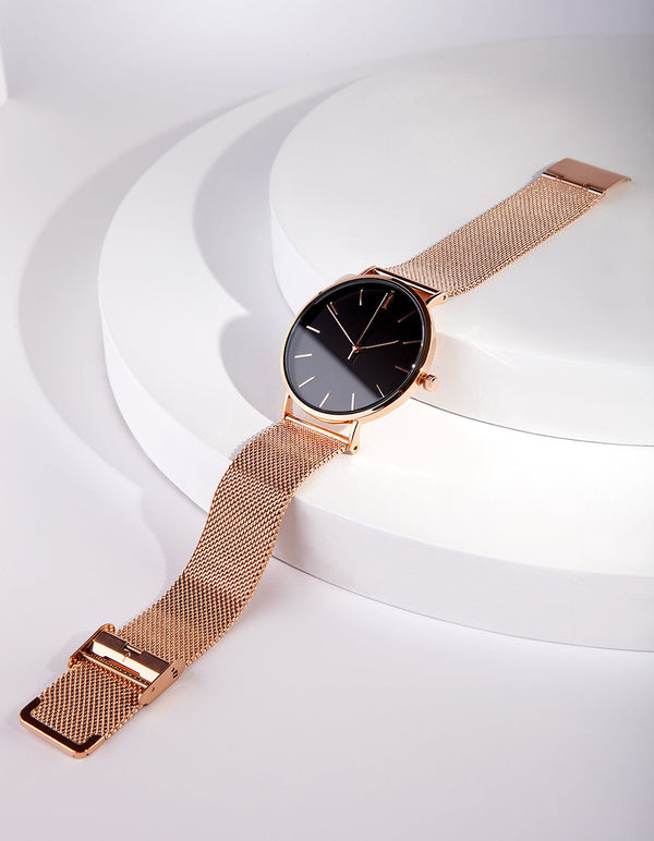 Rose Gold Premium Watch
