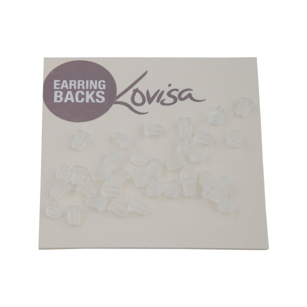 Silicon Earring Backing Pack Of 25