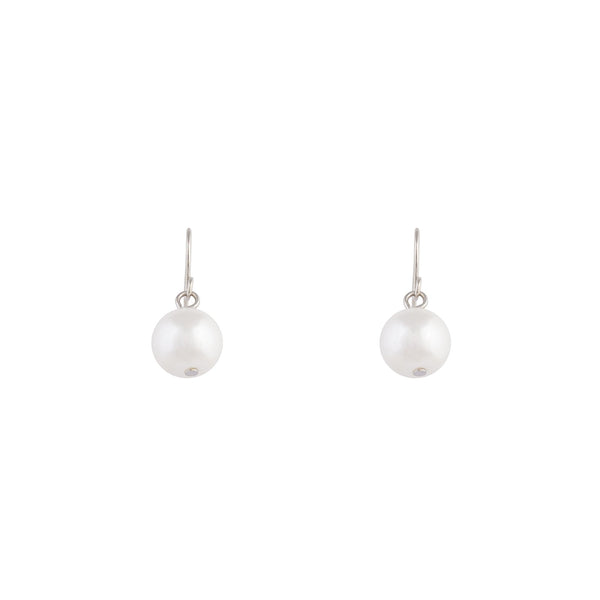 Classic Pearl Ball Drop Earrings