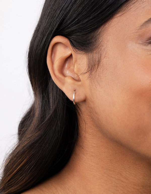 Sterling Silver Stud and Sleeper Earrings