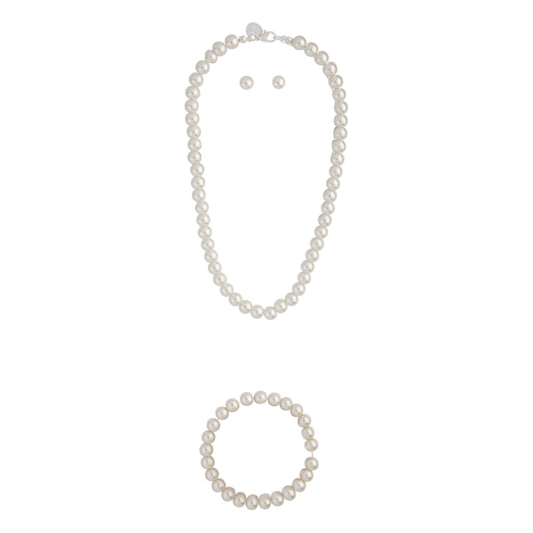 Classic Pearl Jewellery Set