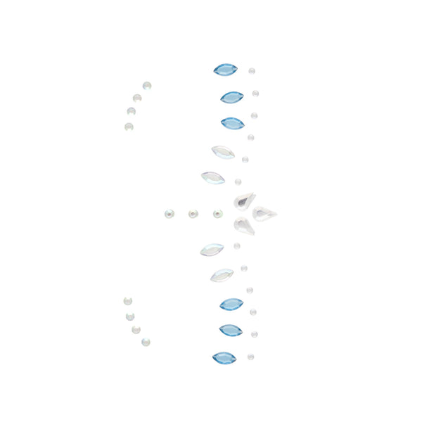 Sapphire Blue Face Jewels