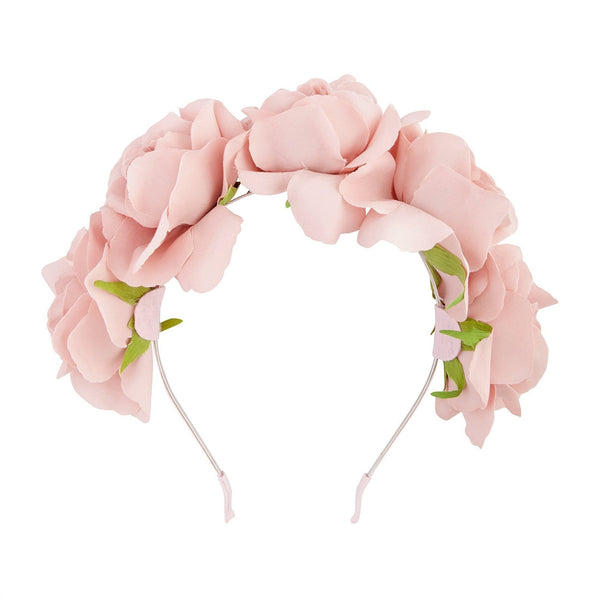 Pink Rose Headband