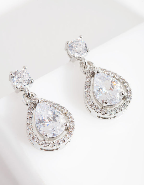 Mini Pear Drop Earring