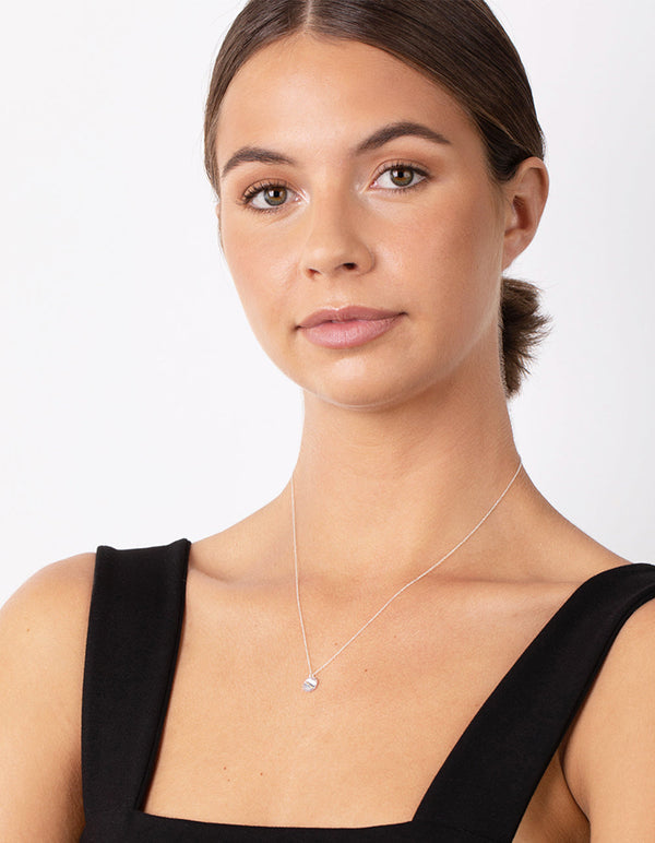 Sterling Silver Treasure Gem Necklace