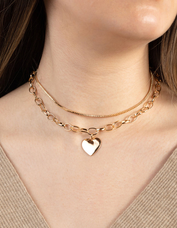 Gold Black Wrap Cross Choker Pack