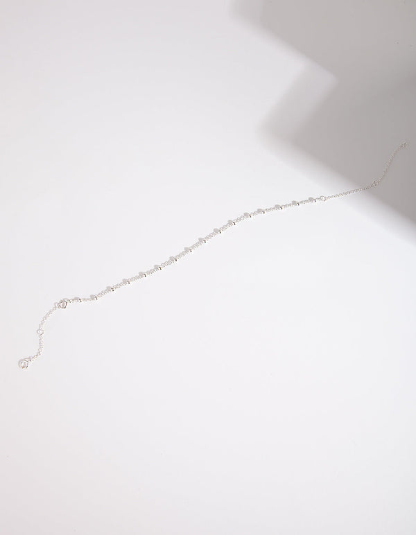 Sterling Silver Ball Chain Bracelet Anklet