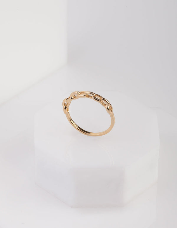 Gold Plated Sterling Silver Plated Ring
