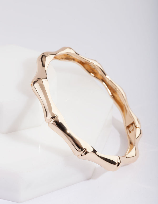 Bamboo Clamp Clip Bracelet