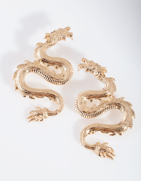 Fiery Dragon Earrings