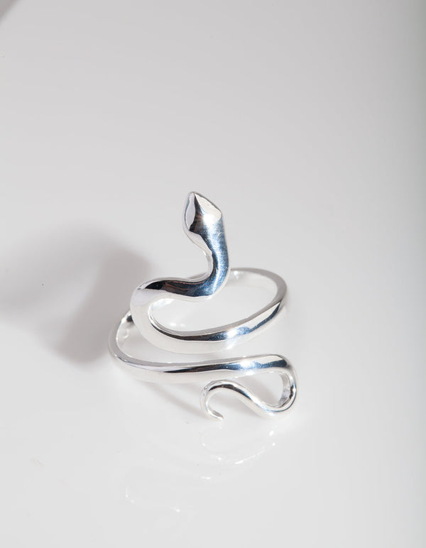 Sterling Silver Snake Ring