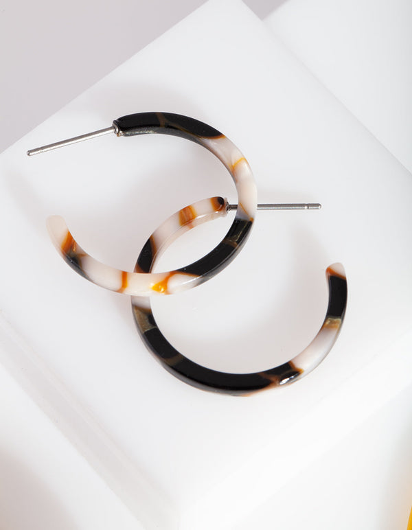 Neutral Raffia Earring Pack