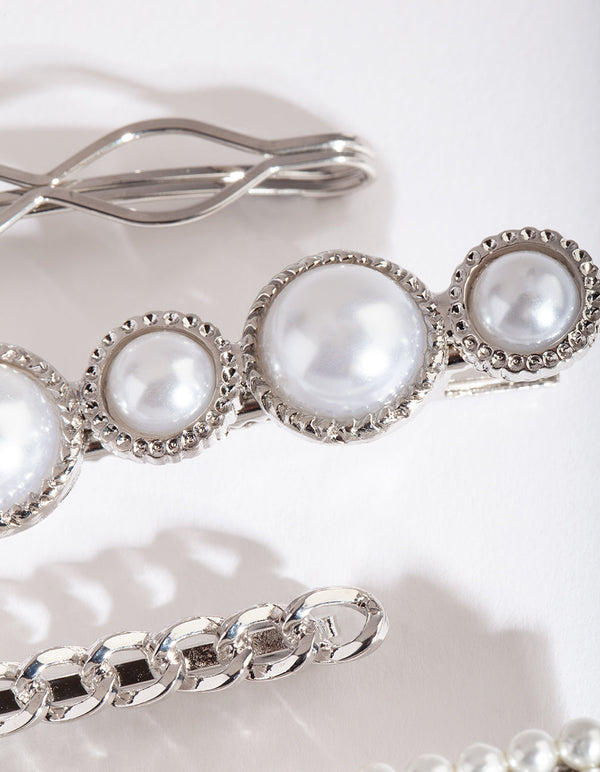 Silver Pearl Multi Clip Pack