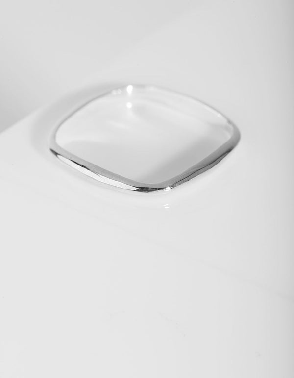 Sterling Silver Squircle Ring