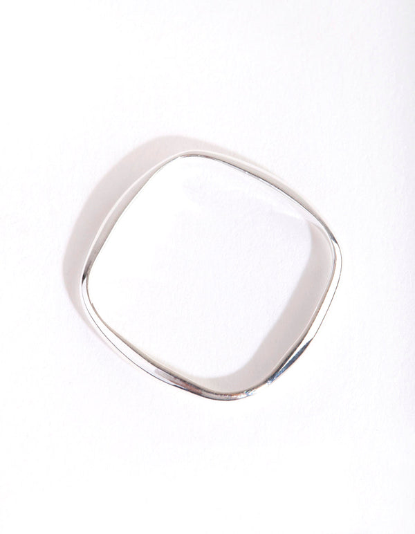 Sterling Silver Squircle Ring
