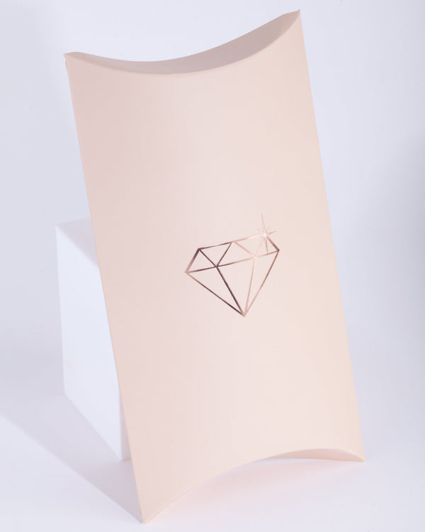 Diamond Pink Pillow Gift Box