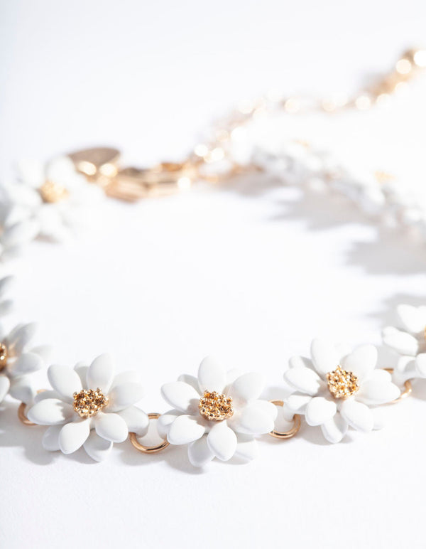 Gold Daisy Chain Bracelet
