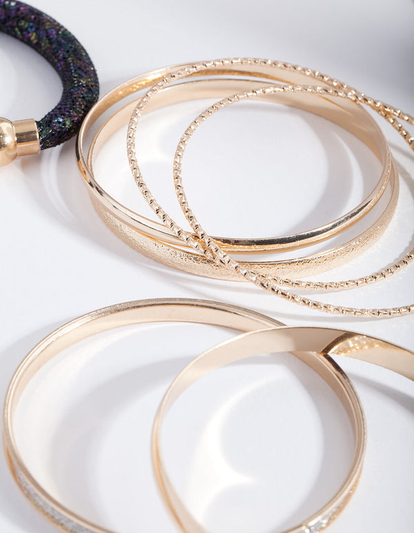 Multi Mixed Bangle Pack