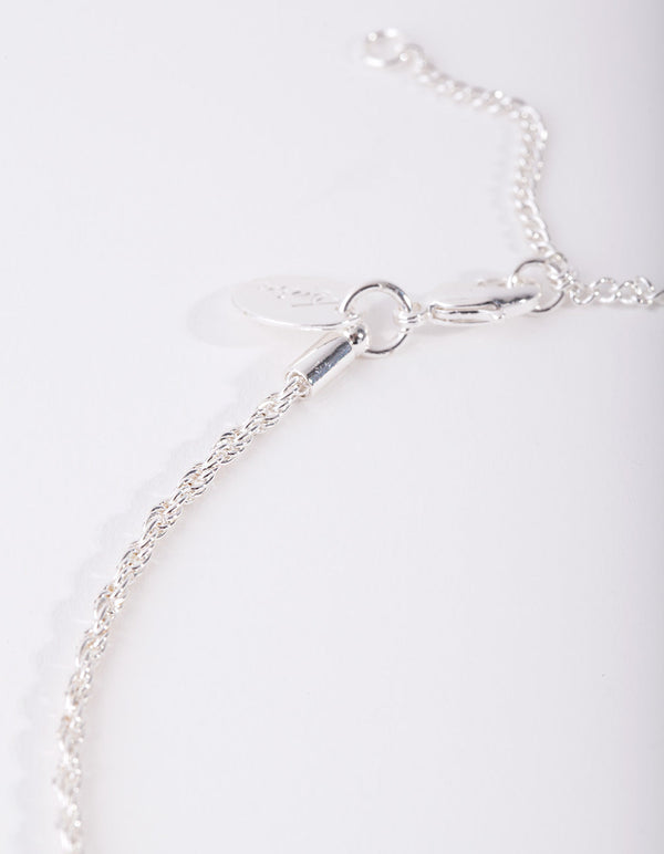 Real Silver Plated Thin Necklace