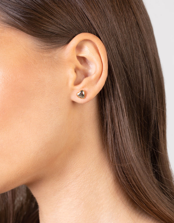 Gold Star & Moon Stud Earring 5 Pack