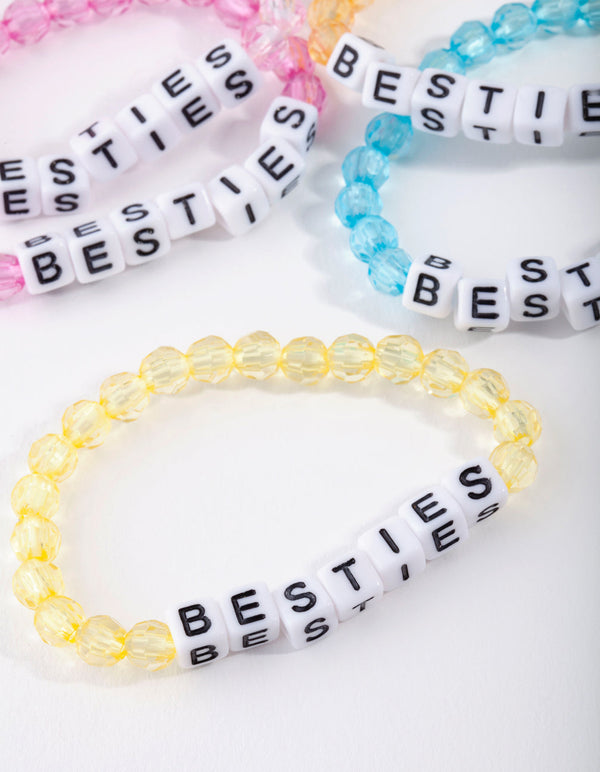 Bransoletka dla dzieci Tropical Bead Besties, 5 sztuk