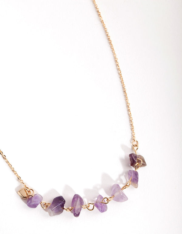 Gouden chip ketting