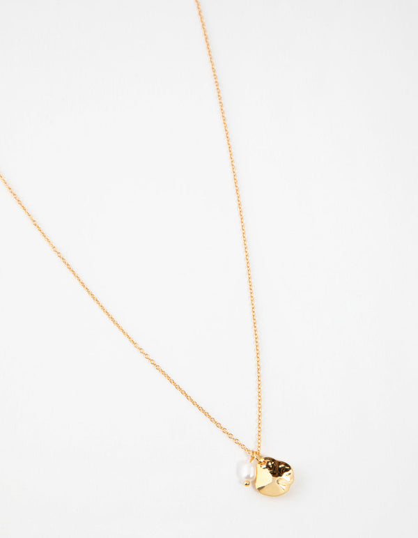 Real Gold Plated Sterling Silver Cupchain Necklace