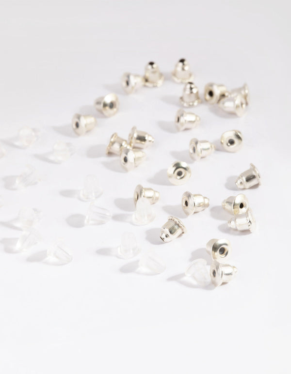 Silver and Silicon Mixed Earback Pack