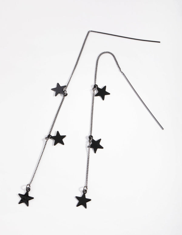 Matte Star Thru Earrings
