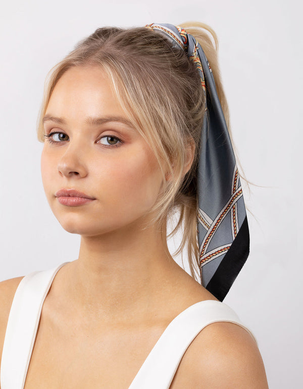 Baroque Rope Bandana Hair Scarf
