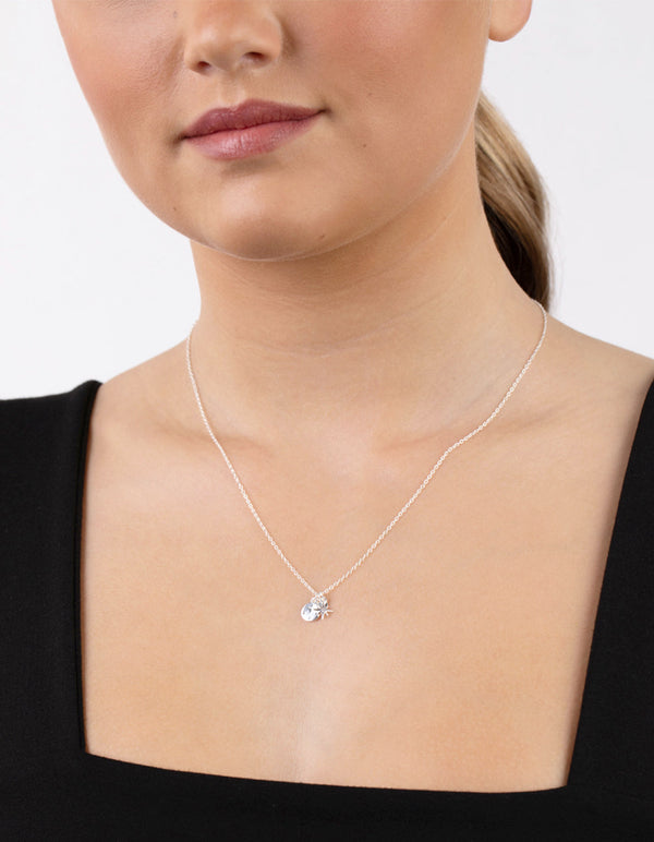 Sterling Silver Celestial Charmy Necklace