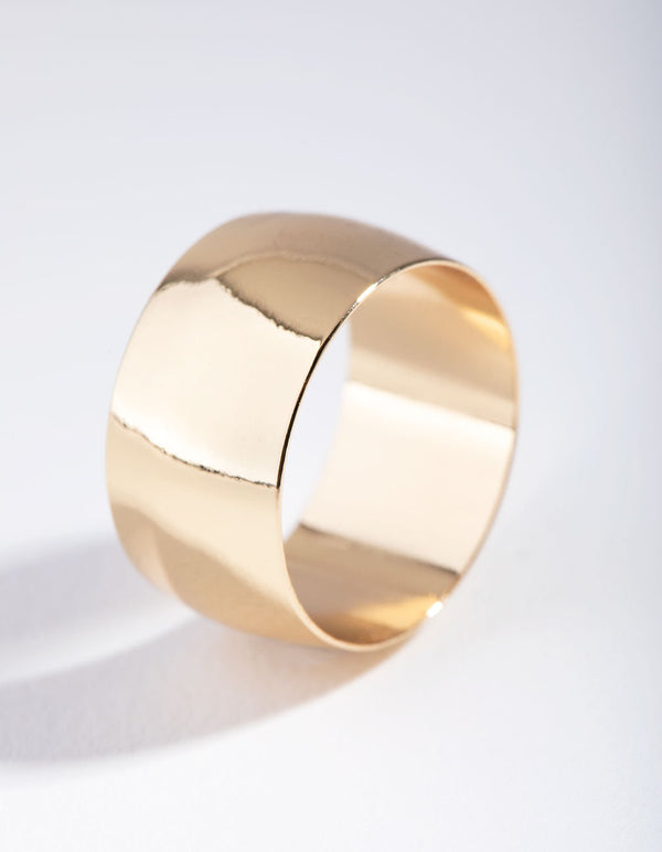 Gold Plated Cigar Ring