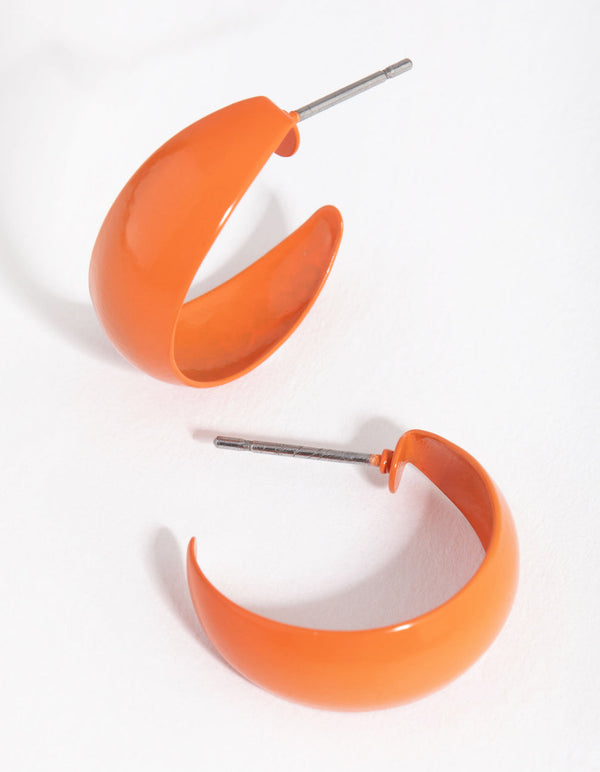 Matte Bubble Hoop Earrings