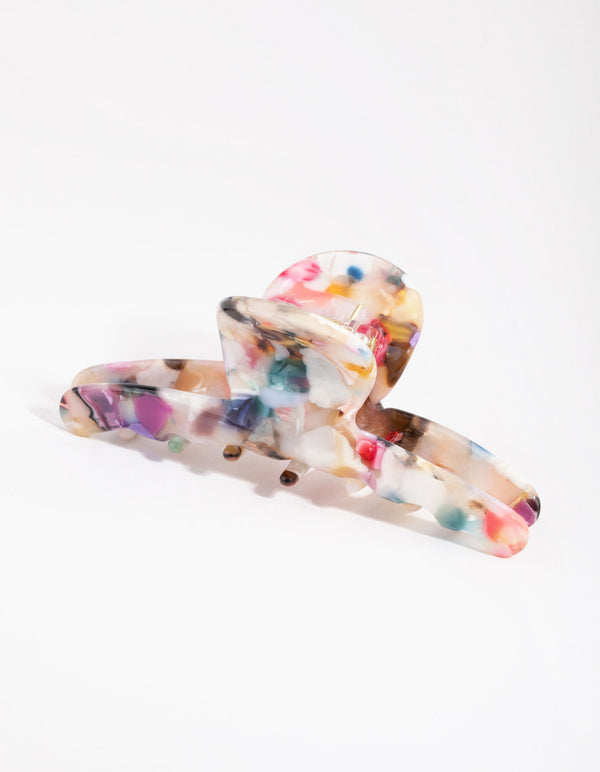 Multi Mosaic Lady Finger Claw