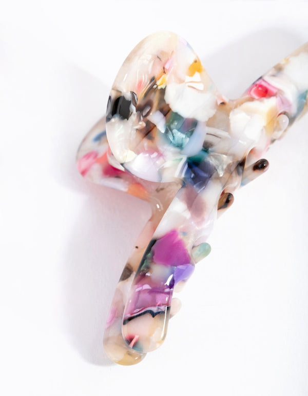 Multi Mosaic Lady Finger Claw