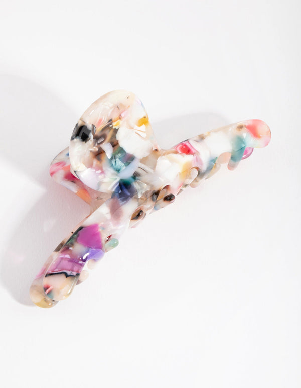 Multi Mosaic Lady Finger Claw