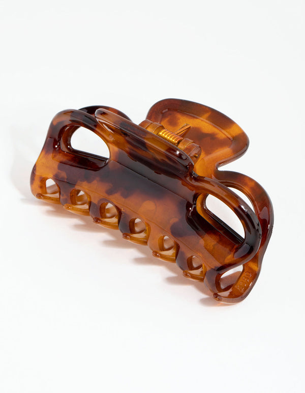 Plastic Leopard Bow Claw