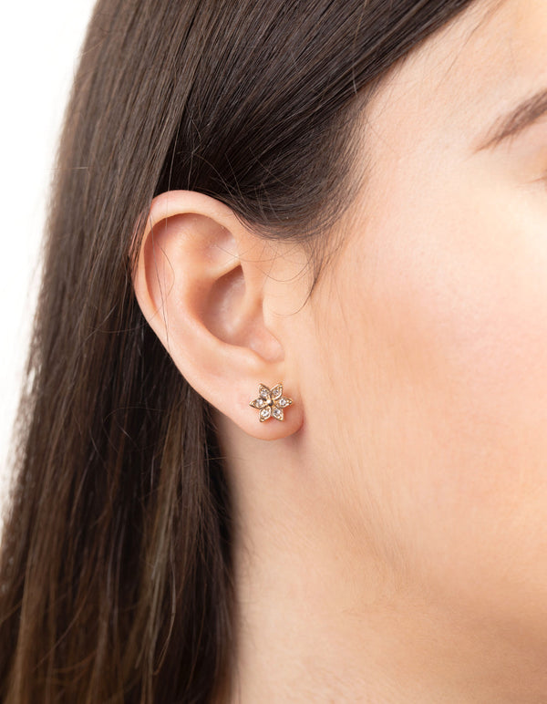 Gold Star and Moon Earring 8-Pack