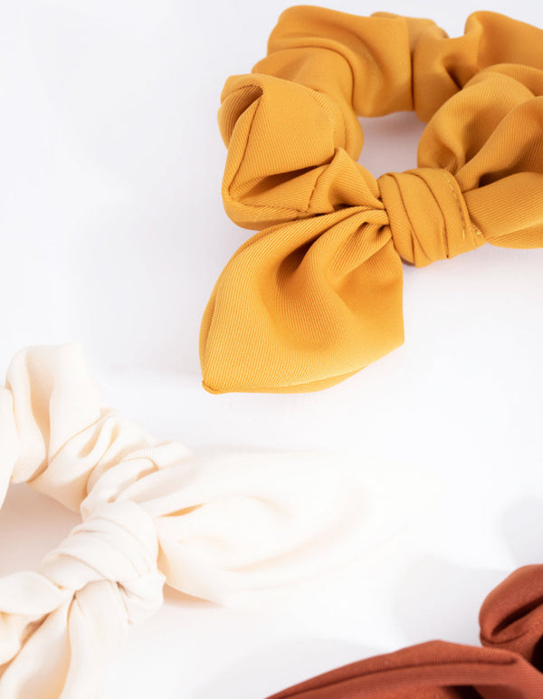 Earth Bunny Ears Scrunchie 3-Pack