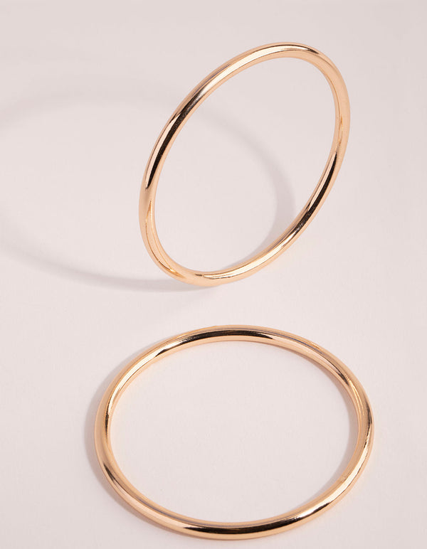 Gold Bangle 2-Pack