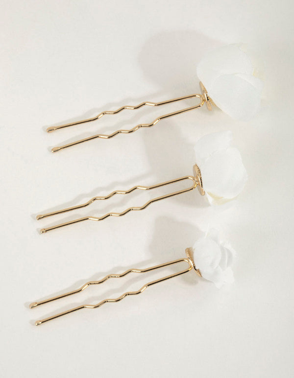 Mini rozet knot spelden