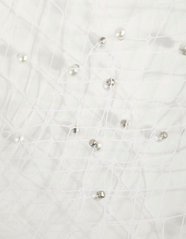 Floating Pearl Veil