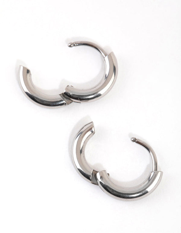 Surgical Steel Small Huggie Earring
