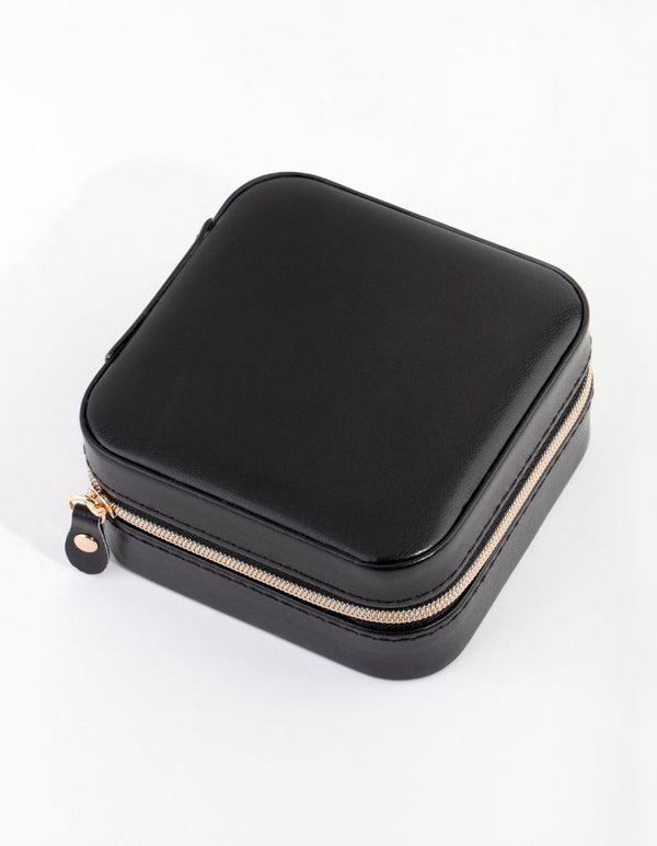 Square Black Jewellery Box