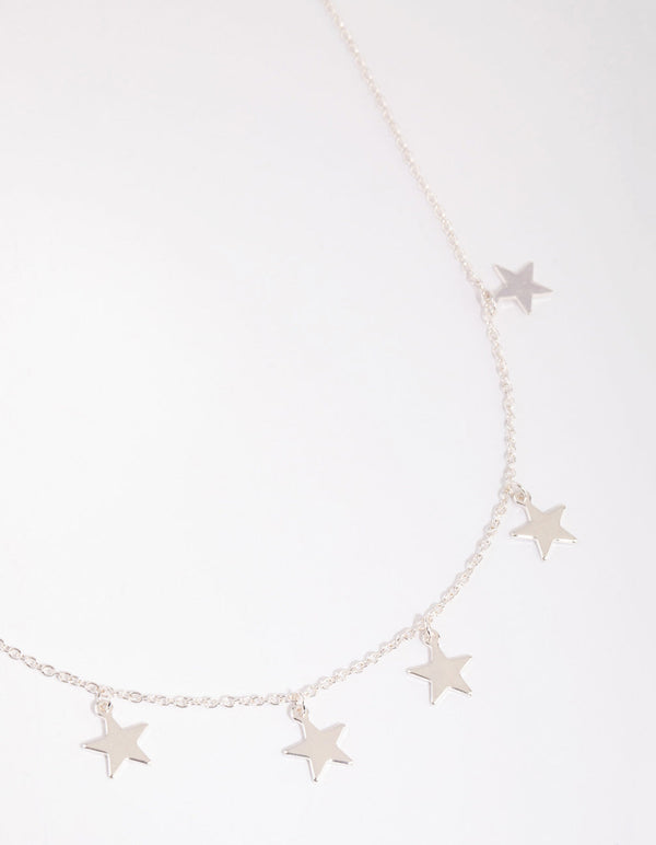 Silver Star Necklace
