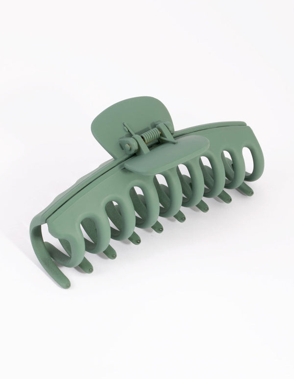 Matte Green Rounded Claw