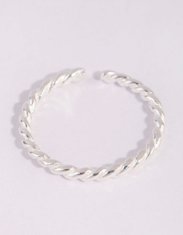Sterling Silver Twisted Ring
