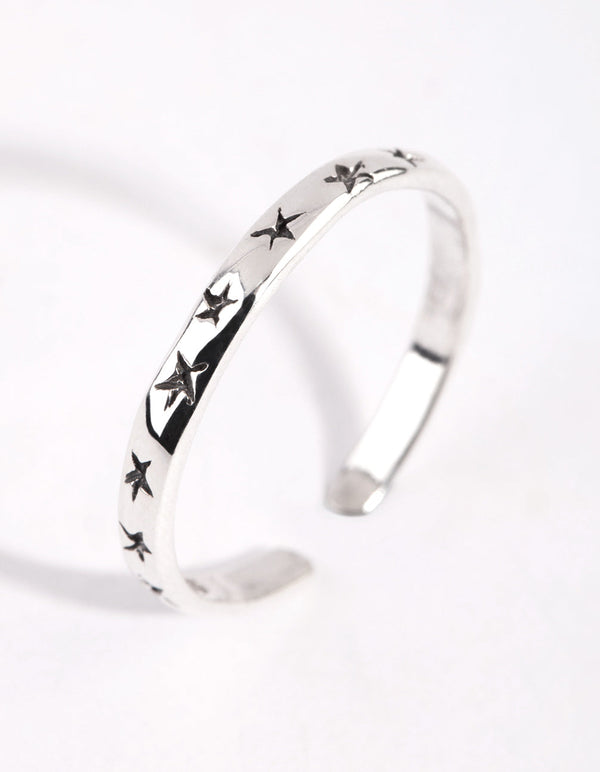 Sterling Silver Star Ring